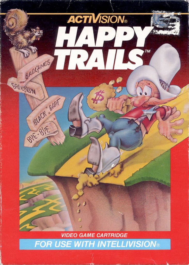 Happy Trails - Intellivision video game collectible - Main Image 1