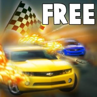 Highway Racing: Retro Rage - Google Android video game collectible - Main Image 1