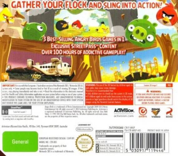 Angry Birds Trilogy - Nintendo 3DS video game collectible - Main Image 2