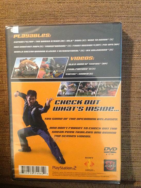 Jampack Volume 10 - Sony PlayStation 2 (PS2) (Sony Computer Entertainment - 1) video game collectible [Barcode 711719740629] - Main Image 2