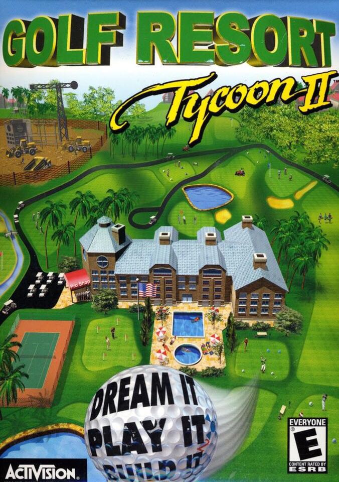 Golf Resort Tycoon II - PC (Activision - 1) video game collectible [Barcode 5017783015096] - Main Image 1