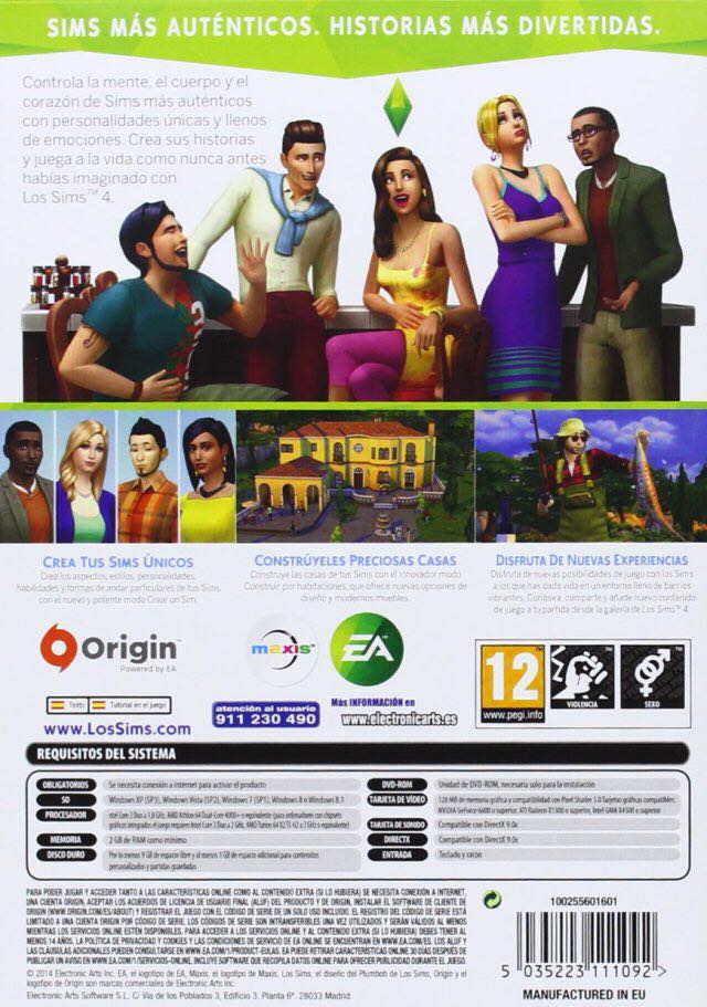 The Sims 4 - Valve Steam ((EA) Electronic Arts - 1) video game collectible - Main Image 2