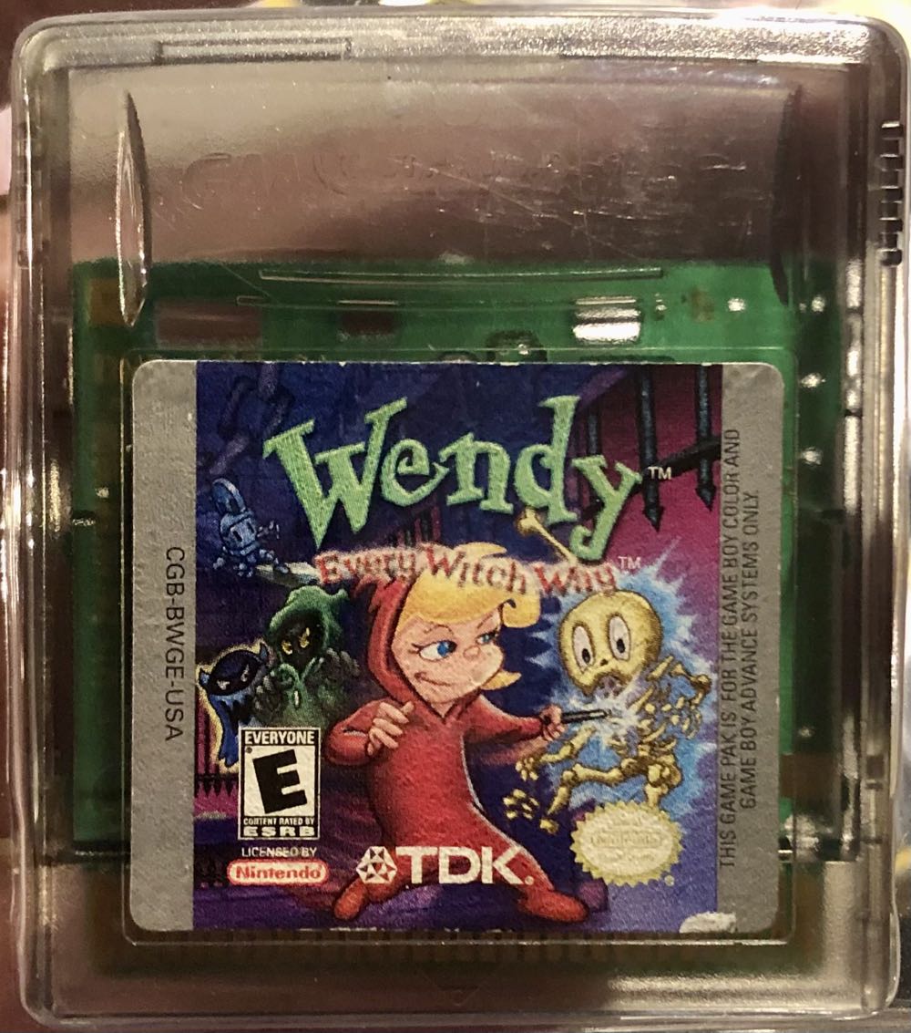 Wendy Every Witch Way - Nintendo Game Boy Color (TDK) video game collectible - Main Image 2