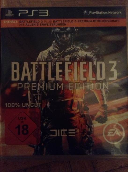 Battlefield 3 Premium Edition - Sony PlayStation 3 (PS3) ((EA) Electronic Arts) video game collectible [Barcode 5030946110360] - Main Image 1