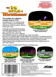 3d World Runner - Nintendo Entertainment System (NES) (Acclaim) video game collectible - Main Image 2