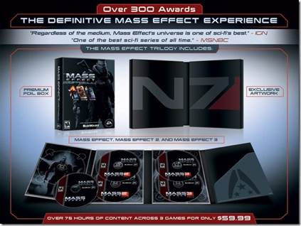 Mass Effect Trilogy - Microsoft Xbox 360 (Electronic Arts - 1) video game collectible [Barcode 014633198058] - Main Image 2