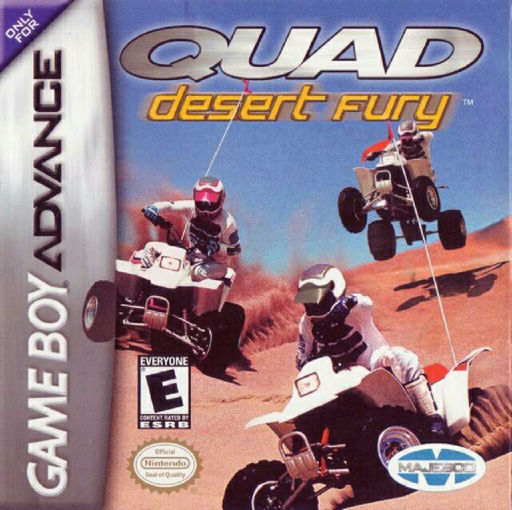 Quad Desert Fury - Nintendo Game Boy Advance (GBA) (Nintendo - 1) video game collectible - Main Image 1