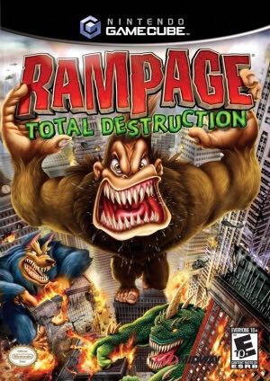 Rampage Total Destruction - Nintendo GameCube video game collectible - Main Image 1