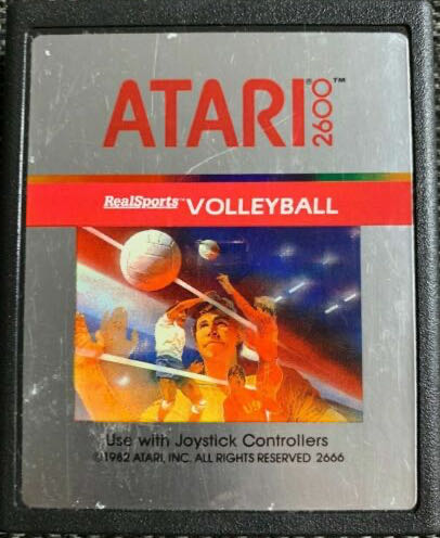 Real Sports Volleyball - Atari 2600 (Atari - 2) video game collectible - Main Image 4