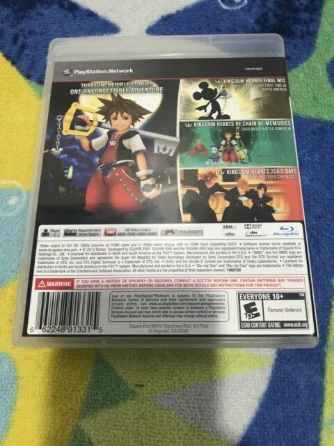 Kingdom Hearts HD 1.5 ReMIX - Sony PlayStation 3 (PS3) (Square Enix/Disney Interactive Studios - 1) video game collectible - Main Image 2