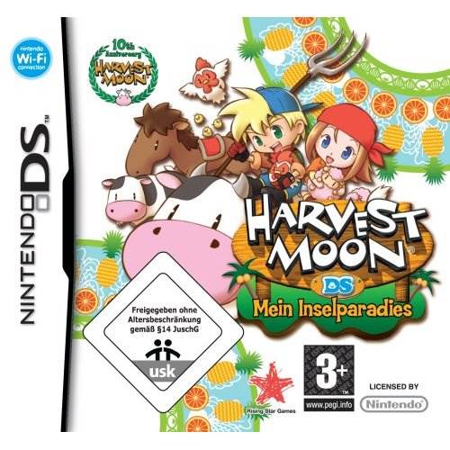Harvest Moon: Mein Inselparadies - Nintendo DS video game collectible [Barcode 045496468118] - Main Image 1