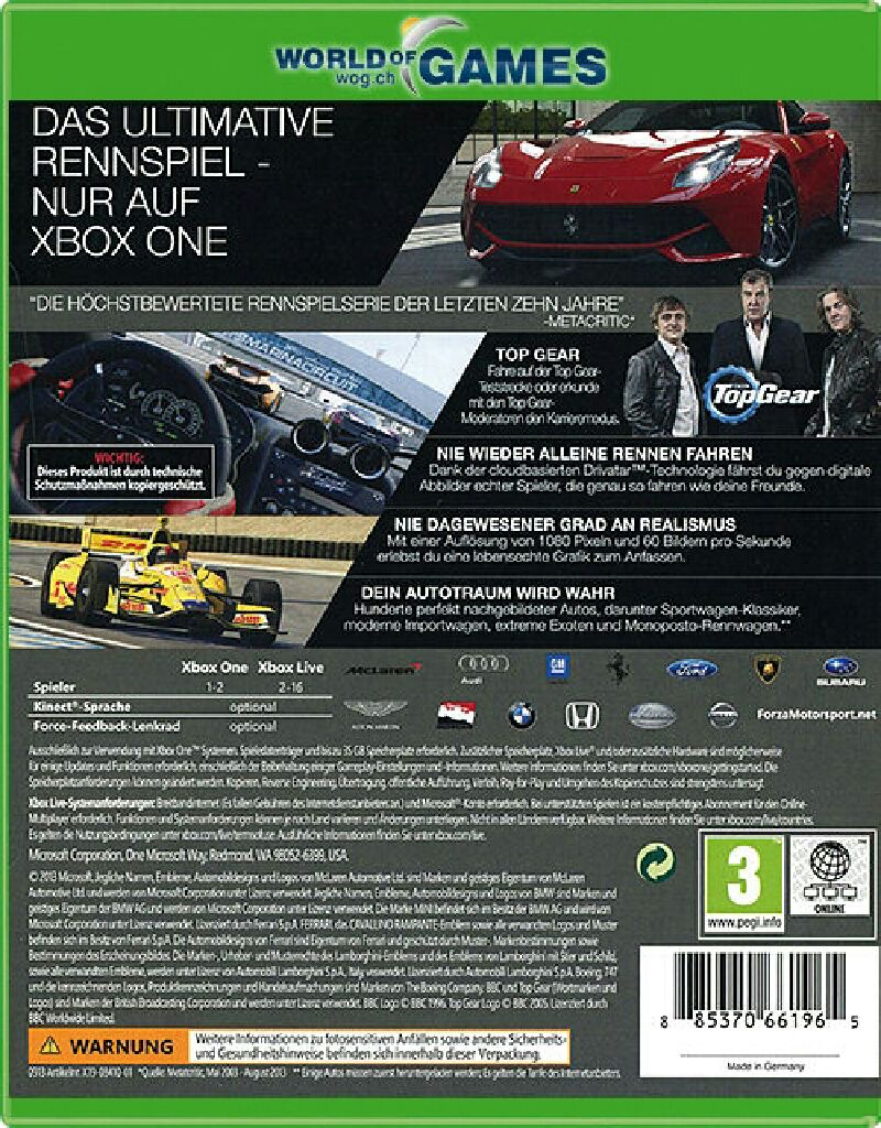 Forza Motorsport 5 - Microsoft Xbox One (Microsoft Studios - 16) video game collectible - Main Image 2