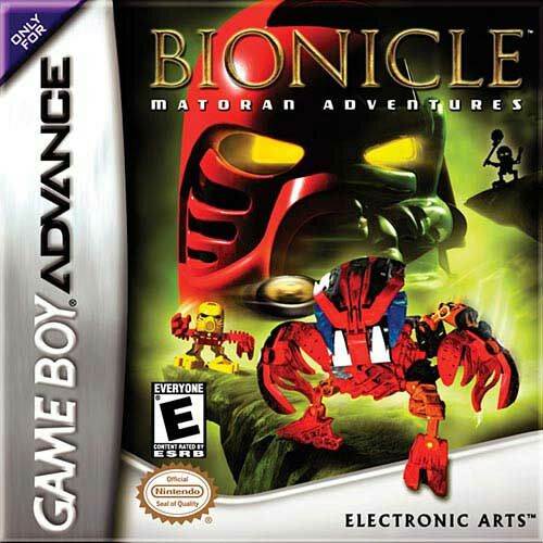 Bionicle: Matoran Adventures - Nintendo Game Boy Advance (GBA) (Electronic Arts) video game collectible - Main Image 1