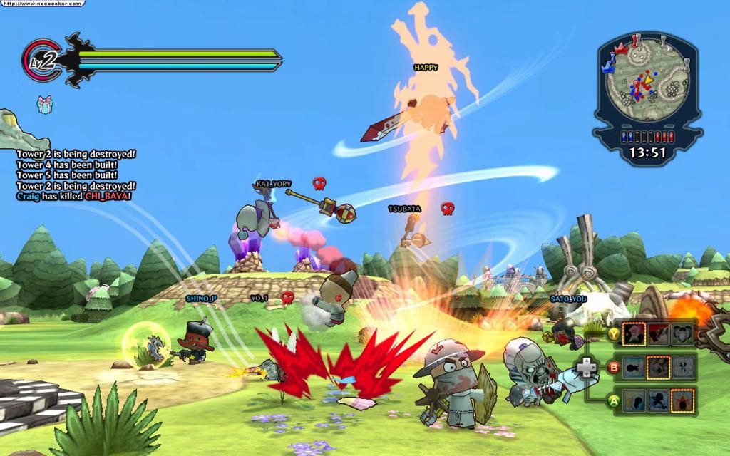 Happy Wars - Arcade (1-2) video game collectible - Main Image 2