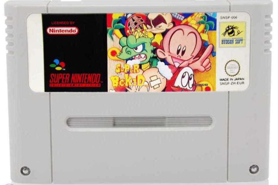 Super B.c Kid - Nintendo Super Nintendo Entertainment System (SNES) (Hudson Soft) video game collectible - Main Image 3