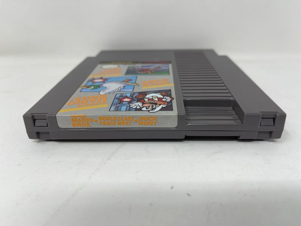 Super Mario Bros. /Duck Hunt/ World Class Track Meet - Nintendo Entertainment System (NES) (Nintendo - 2) video game collectible [Barcode 767014318889] - Main Image 3