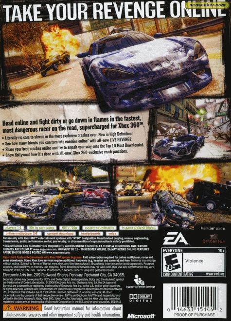 Burnot Revenge - Sony PlayStation 2 (PS2) video game collectible - Main Image 2