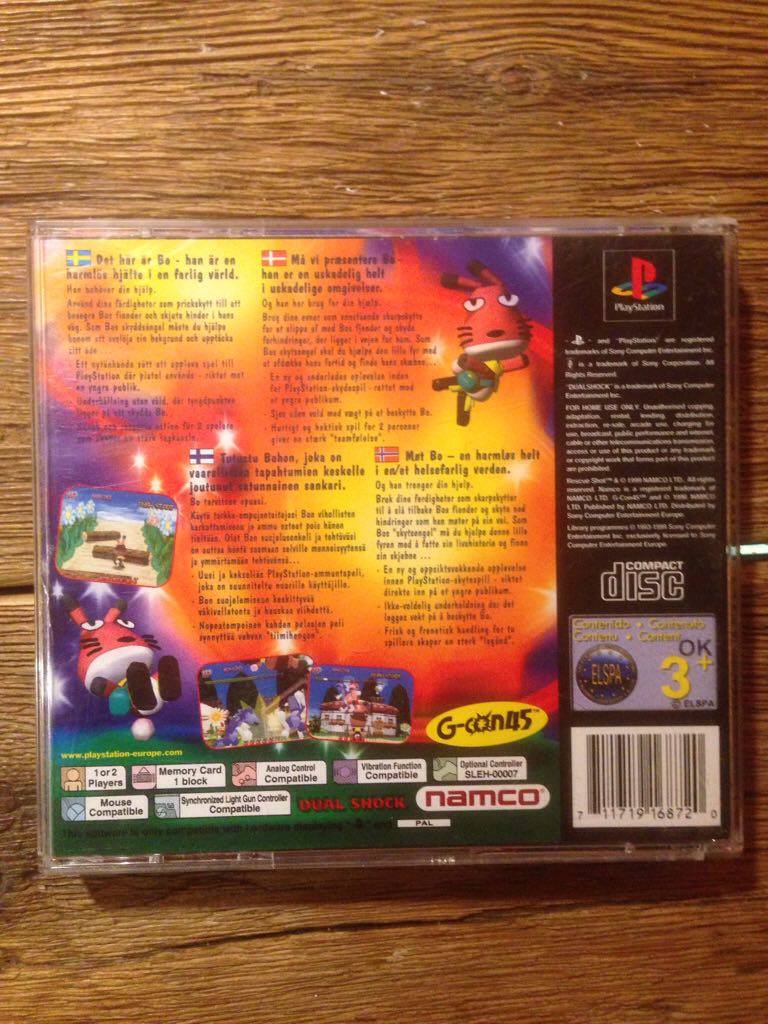 Rescue Shot - Sony PlayStation video game collectible [Barcode 711719168324] - Main Image 2