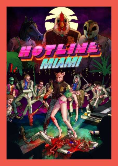 Hotline Miami - Sony PlayStation 3 (PS3) video game collectible - Main Image 1