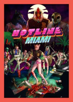 Hotline Miami - Sony PlayStation 3 (PS3) video game collectible - Main Image 1