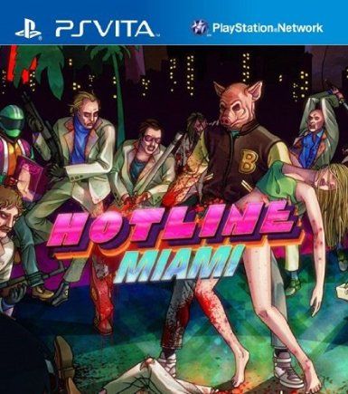 Hotline Miami - Sony PlayStation Vita (PS Vita) video game collectible - Main Image 1