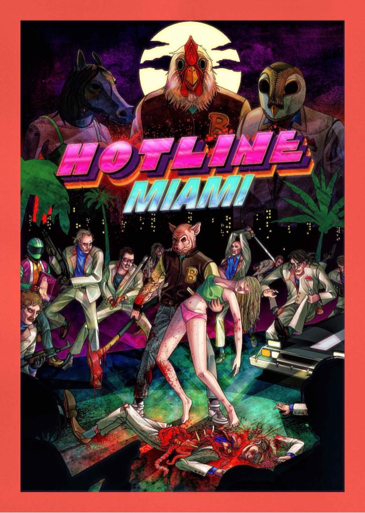 Hotline Miami - Sony PlayStation Network (PSN) video game collectible - Main Image 1