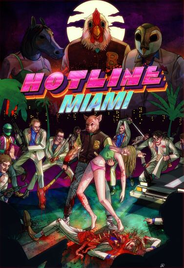 Hotline Miami - Sony PlayStation Vita (PS Vita) video game collectible - Main Image 1
