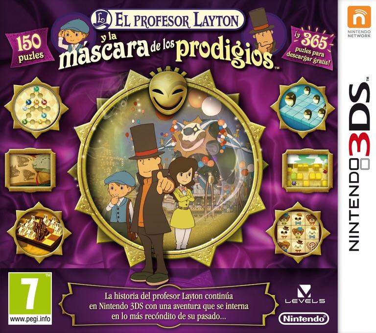 El Profesor Layton Y La Mascara De Los Prodigios video game collectible - Main Image 1