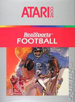 Real Sport Football - Atari 2600 video game collectible - Main Image 1
