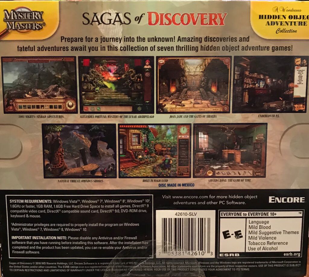 Joan Jade And The Gates Of Xibalba - Nintendo DS (Mystery Masters - 1) video game collectible [Barcode 4017404019688] - Main Image 2