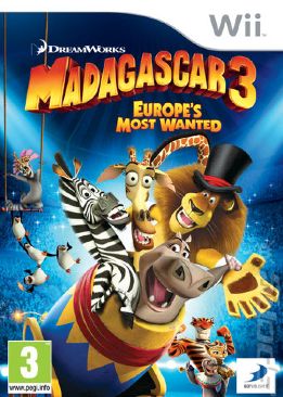 Madagascar 3: Europe’s Most Wanted - Nintendo Wii video game collectible - Main Image 1