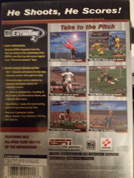 Espn Mls Extratime - Sony PlayStation 2 (PS2) video game collectible - Main Image 2