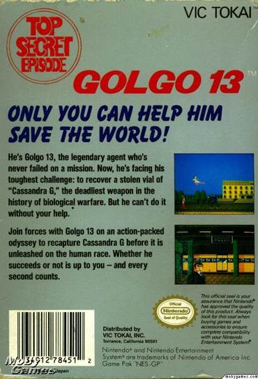 Gologo 13 - Nintendo Entertainment System (NES) video game collectible - Main Image 2