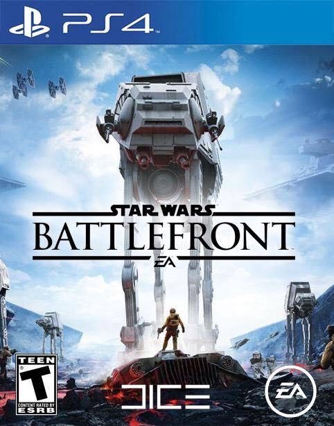 Starwars Battlefront - Sony PlayStation 4 (PS4) video game collectible - Main Image 1