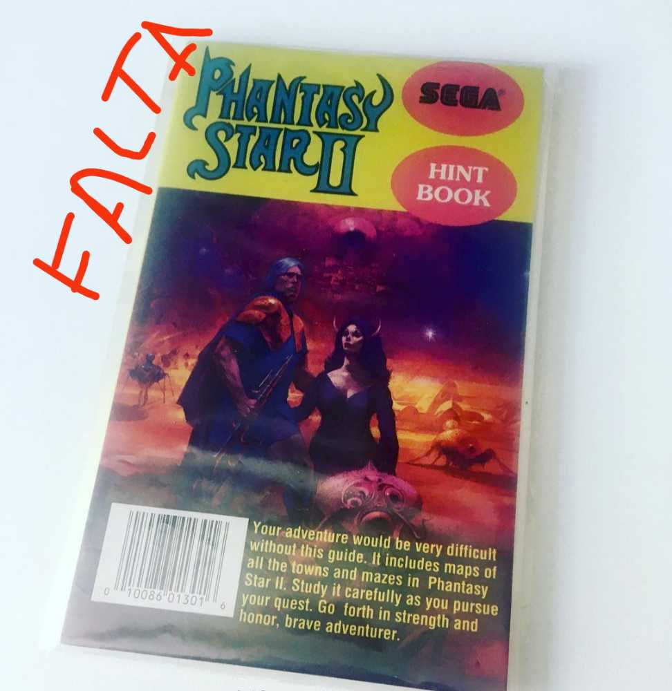 Phantasy Star 2 (ING) - Sega Mega Drive (1) video game collectible - Main Image 2