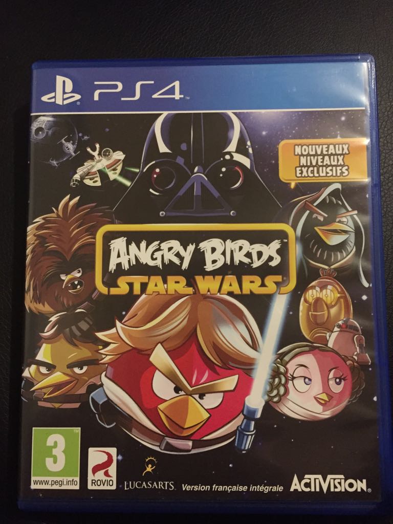 Angry Birds Star Wars - Sony PlayStation 4 (PS4) video game collectible [Barcode 5030917139581] - Main Image 1