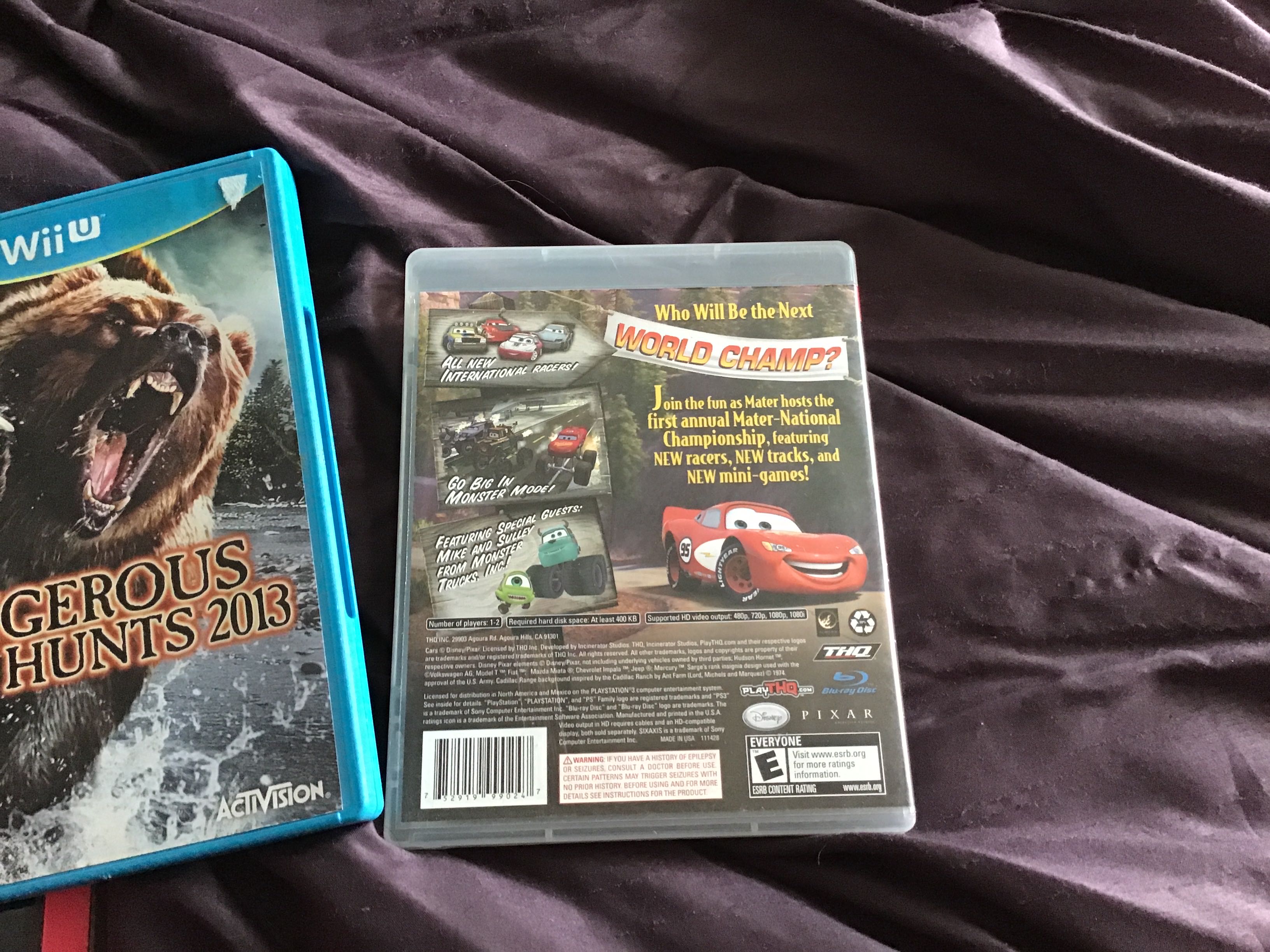 Disney’s Cars: Maternational - Sony PlayStation 3 (PS3) (THQ) video game collectible [Barcode 752919990247] - Main Image 2