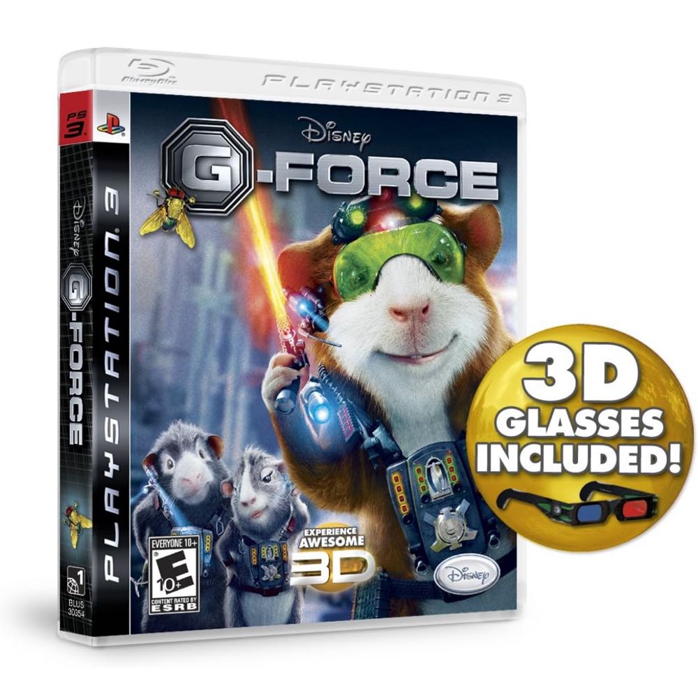 G-Force - Sony PlayStation 3 (PS3) (Disney - 1) video game collectible [Barcode 712725005597] - Main Image 2