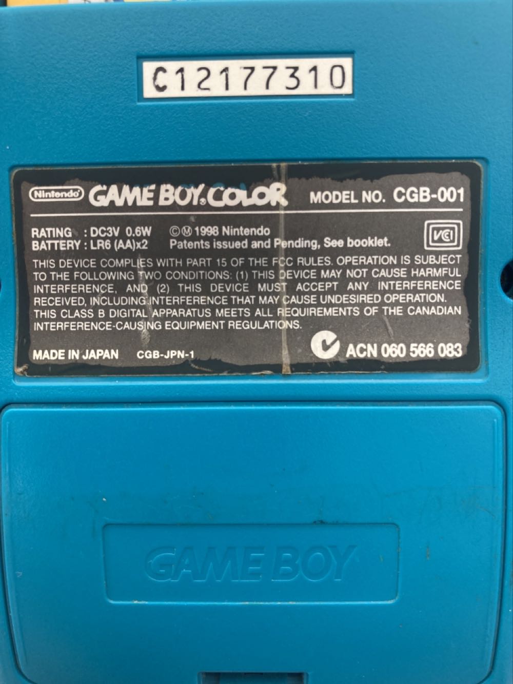 Gameboy Colour - Nintendo Game Boy Color video game collectible - Main Image 2
