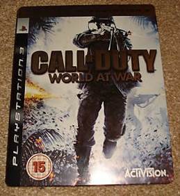 World At War Steelbook Edition - Sony PlayStation 3 (PS3) (1) video game collectible - Main Image 1