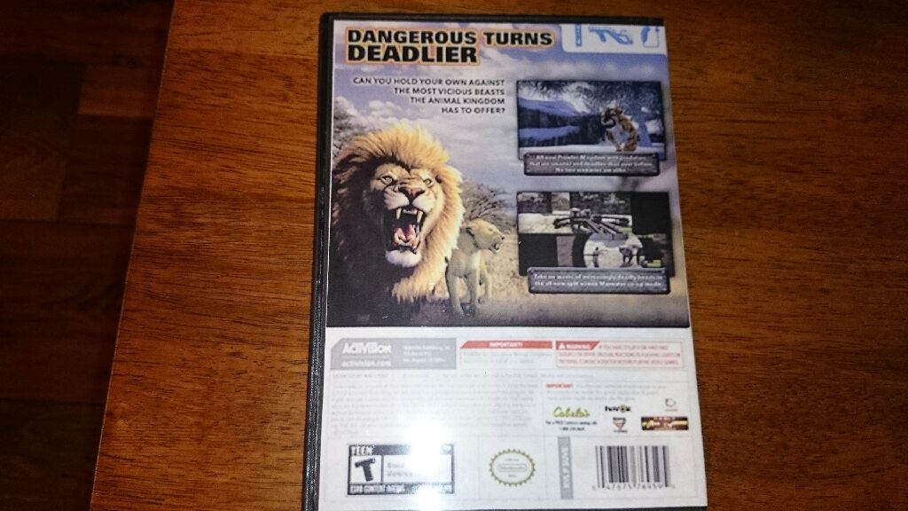 Cabelas Dangerous Hunts 2013 - Nintendo Wii (Activision) video game collectible - Main Image 2