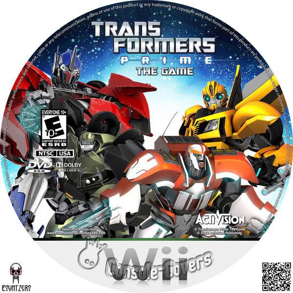 Transformers Prime - Nintendo Wii U (Activision - 2) video game collectible [Barcode 047875845817] - Main Image 2