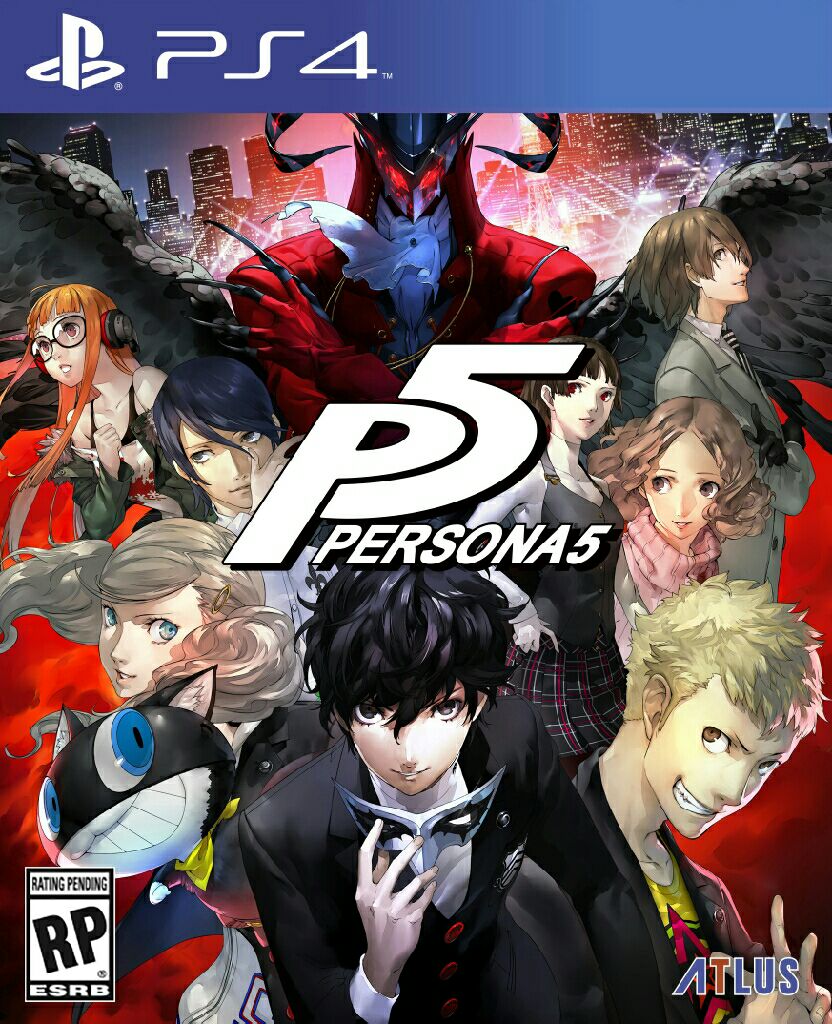 Persona 5 - Sony PlayStation 4 (PS4) video game collectible - Main Image 1