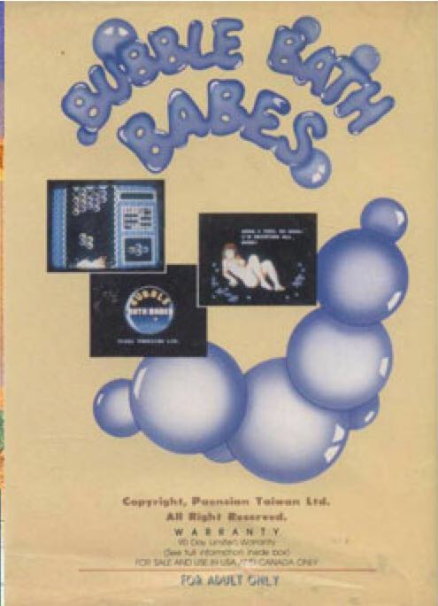 bubble bath babes - Nintendo Entertainment System (NES) (Panesian) video game collectible - Main Image 2