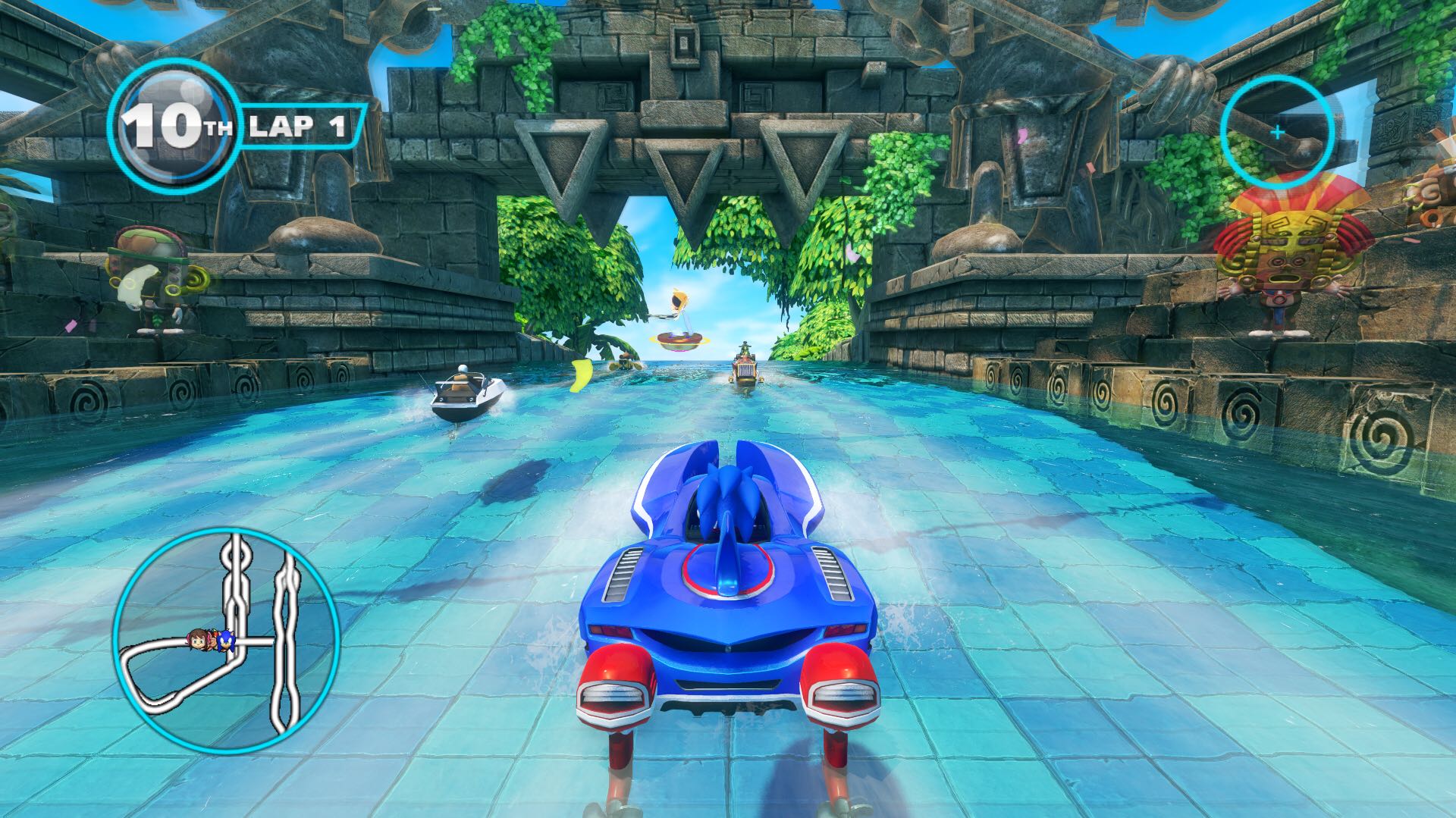 Sonic & All Stars Racing Transformed - Microsoft Xbox Live Arcade (XBLA) (Sega - 4) video game collectible - Main Image 3
