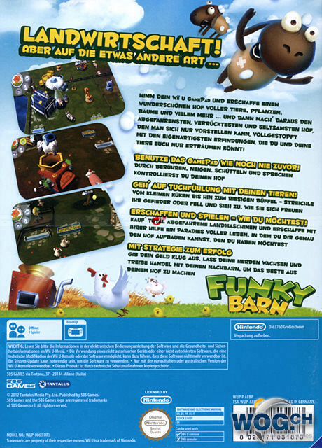 Funky Barn - Nintendo Wii U (1) video game collectible [Barcode 8023171031897] - Main Image 2