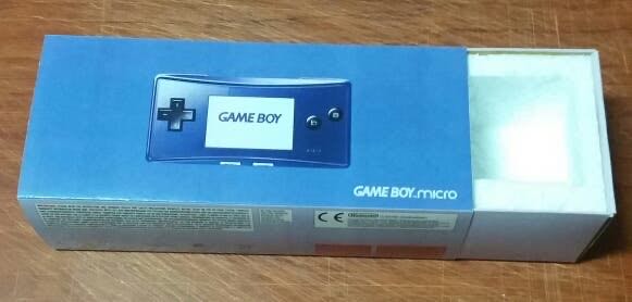 GameBoy Micro - Nintendo Game Boy Advance (GBA) video game collectible - Main Image 3