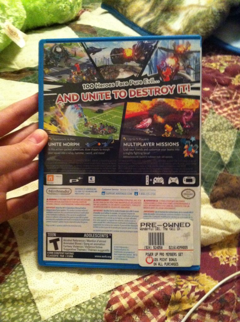 The Wonderful 101 - Nintendo Wii U (Nintendo - 4) video game collectible - Main Image 2