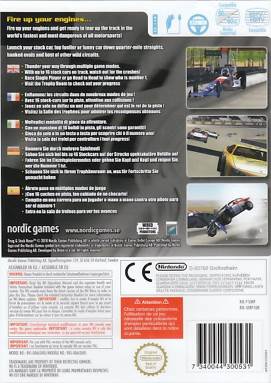 Drag & Stock Racer - Nintendo Wii (Maximum Family Games - 2) video game collectible - Main Image 2