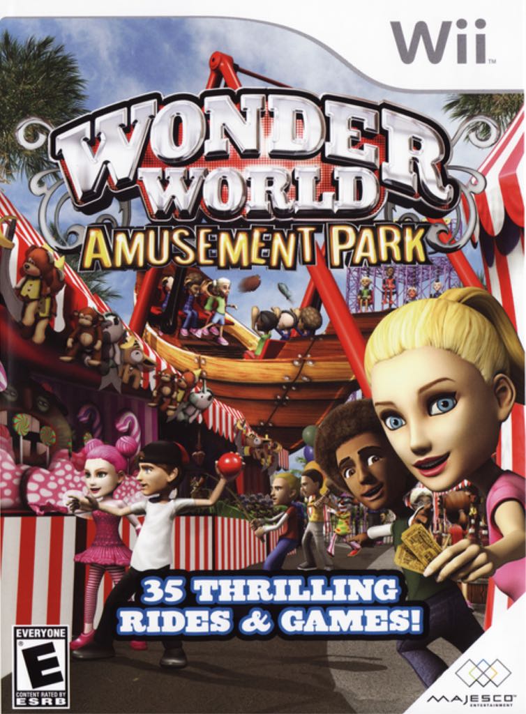 World Wonder Amusement Park - Nintendo Wii video game collectible - Main Image 1
